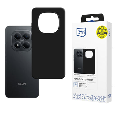 Husa 3mk Matt Pro pentru Xiaomi Redmi Note 15 Pro 4G - Matte Negru