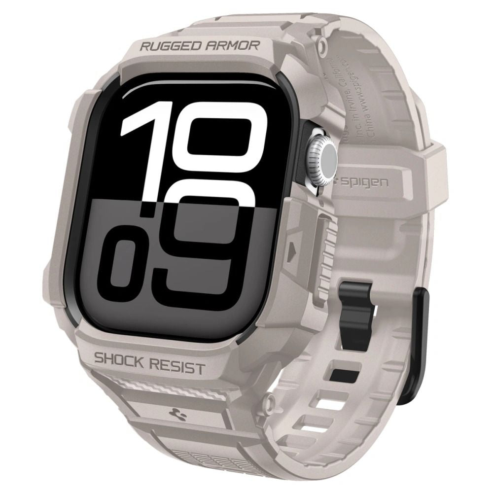 Curea Spigen Rugged Armor Pro V2 Apple (46mm) - Bej