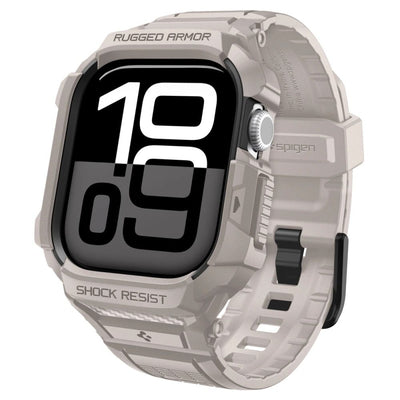Curea Spigen Rugged Armor Pro V2 Apple (46mm) - Bej