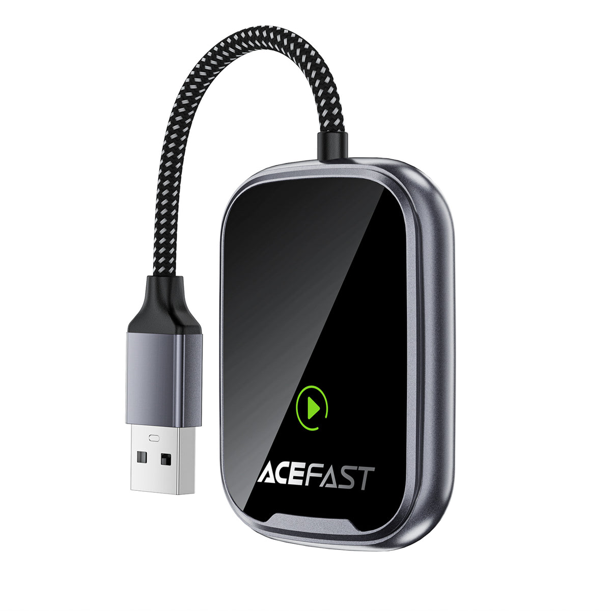 Adaptor Acefast QC1 Wireless Car - Gri