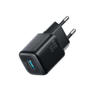 Cablu Joyroom 33W Usb-a + Usb-c Incarcator priza cu 60W Usb-c To Usb-c 1m - Negru