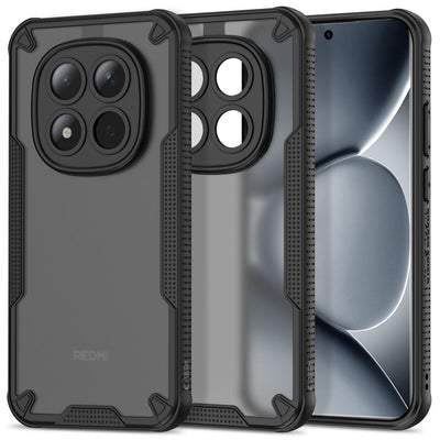 Husa Tech-protect Rugged Shield pentru Xiaomi Poco M8 Pro / Xiaomi Redmi Note 15 Pro+ 5G - Negru
