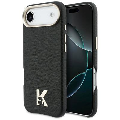 Husa Karl Lagerfeld Karl Head Logo Magsafe pentru iPhone Air - Negru