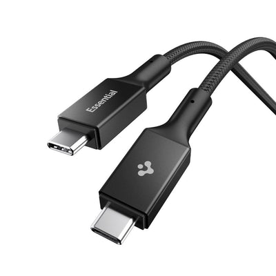 Cablu Spigen Essential Eb24015cc Usb-c / Usb-c 240W 150cm - Negru