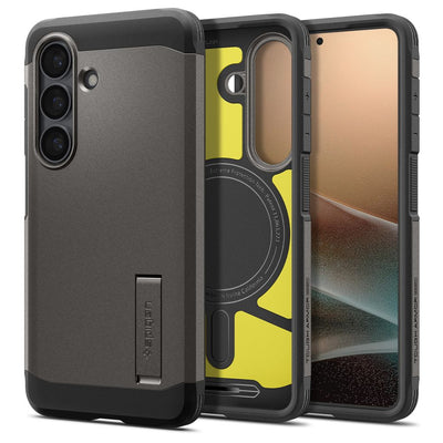 Husa Spigen Tough Armor Mag Magsafe pentru Samsung Galaxy S26 - Gri