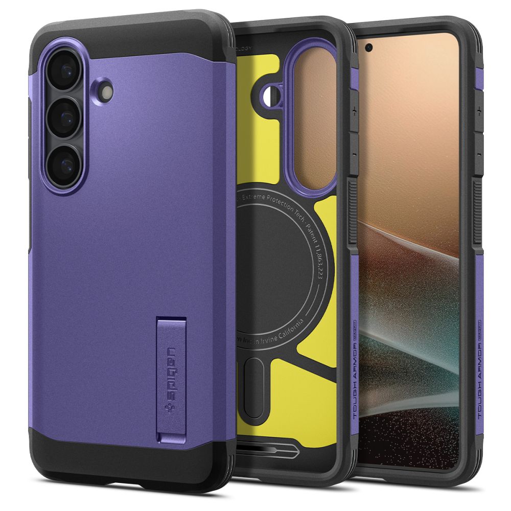 Husa Spigen Tough Armor Mag Magsafe pentru Samsung Galaxy S26+ - Mov