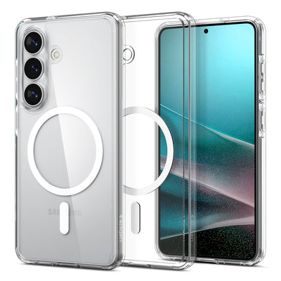 Husa Spigen Ultra Hybrid Mag Magsafe pentru Samsung Galaxy S26+ - Transparent And Alb