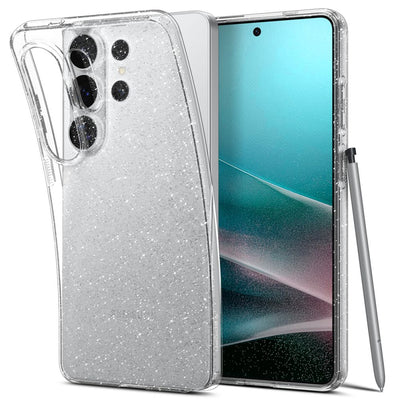 Husa Spigen Liquid Crystal Glitter pentru Samsung Galaxy S26 Ultra - Glitter And Transparent