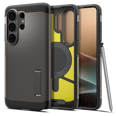 Husa Spigen Tough Armor Mag Magsafe pentru Samsung Galaxy S26 Ultra - Gri