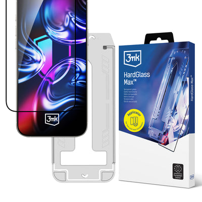 Folie 3mk Hardglass Max sticla pentru iPhone 7 / 8 / SE 2020 / 2022