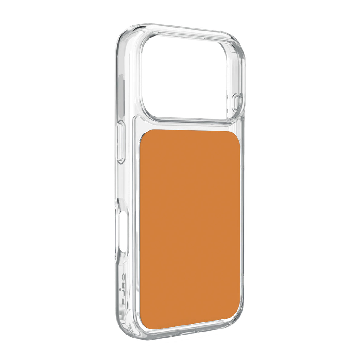 Husa Puro Plate Mag pentru iPhone 17 Pro Max Compatible cu Magsafe - Portocaliu