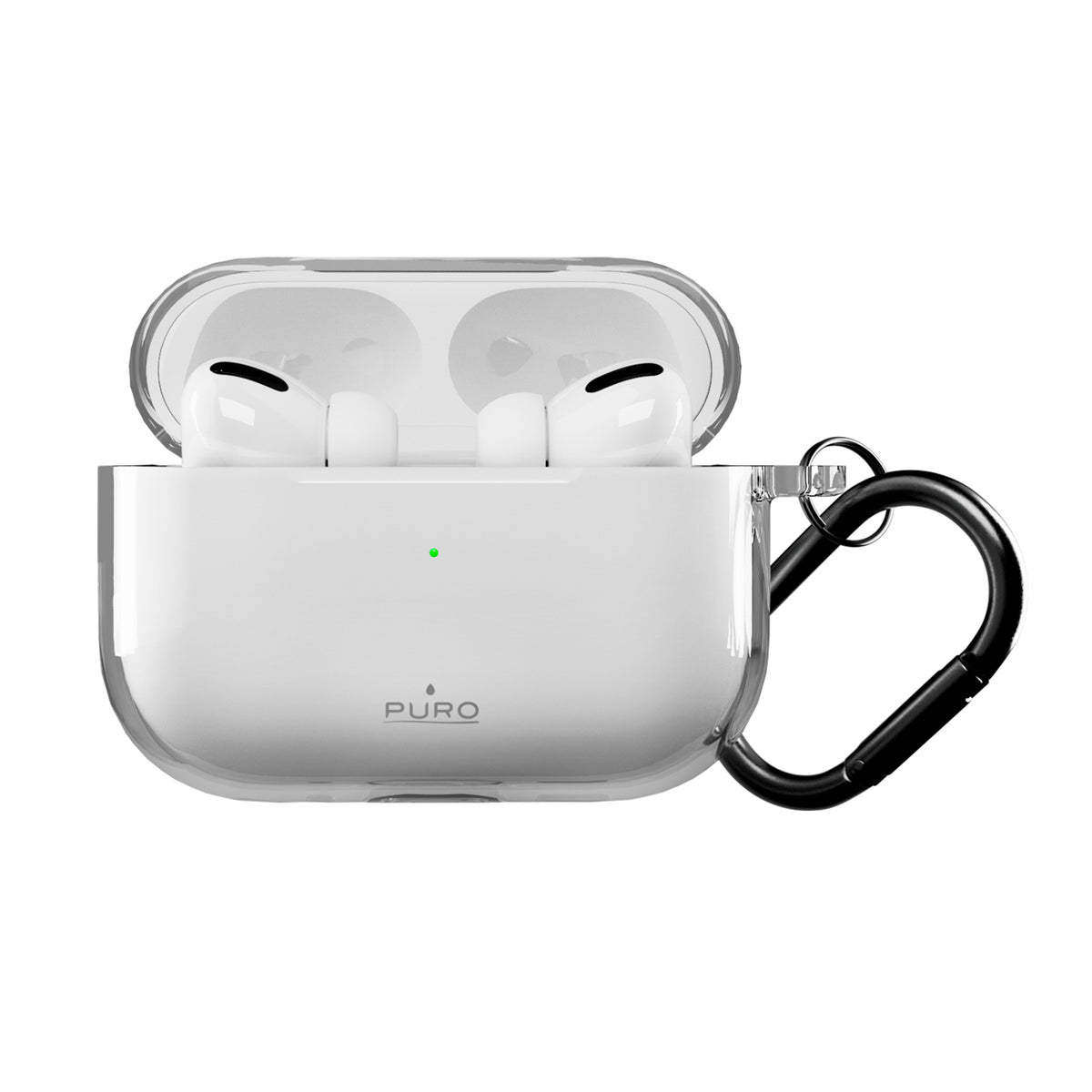 Husa Puro 0.3 Nude pentru AirPods Pro 3 - Transparent