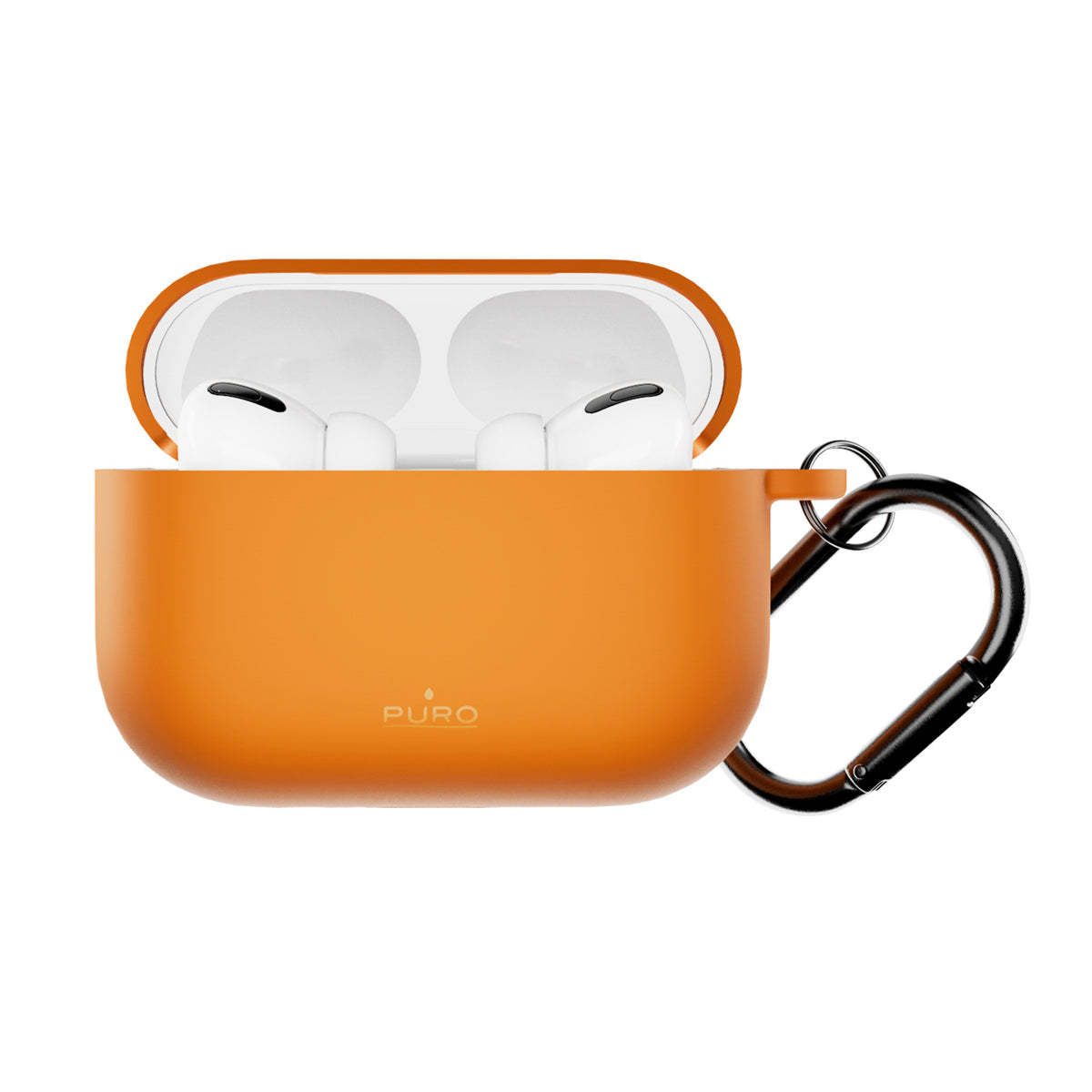 Husa Puro Icon pentru AirPods Pro 3 - Portocaliu