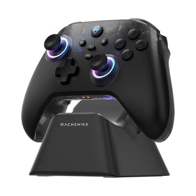 Incarcator priza Machenike G3 V2 Wireless Game Controller cu Charging Station - Negru