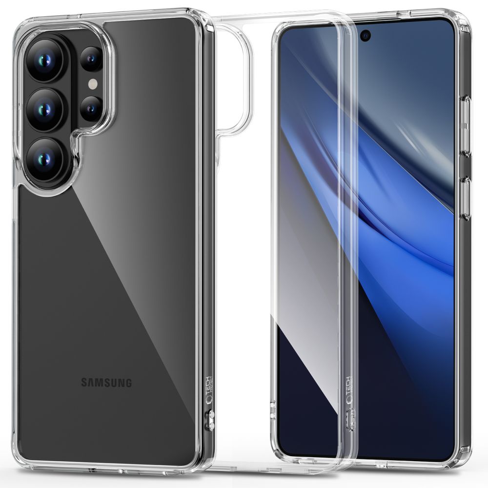 Husa Tech-protect Flexair Hybrid pentru Samsung Galaxy S26 Ultra - Transparent