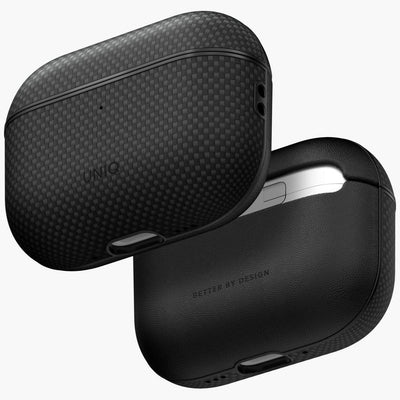 Husa Uniq Keva Prime pentru AirPods Pro 3 - Negru