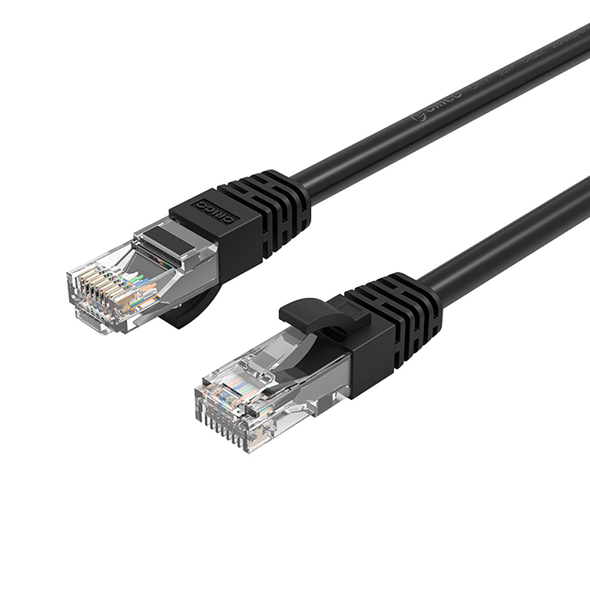 Cablu Orico Cat6 1000Mbps Rj45 Ethernet Network LAN Round 20m - Negru