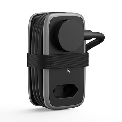 Cablu Orico APP 15.5W 5in1 Power Strip 2x AC + 2x Usb-a + 1x Usb-c - Negru