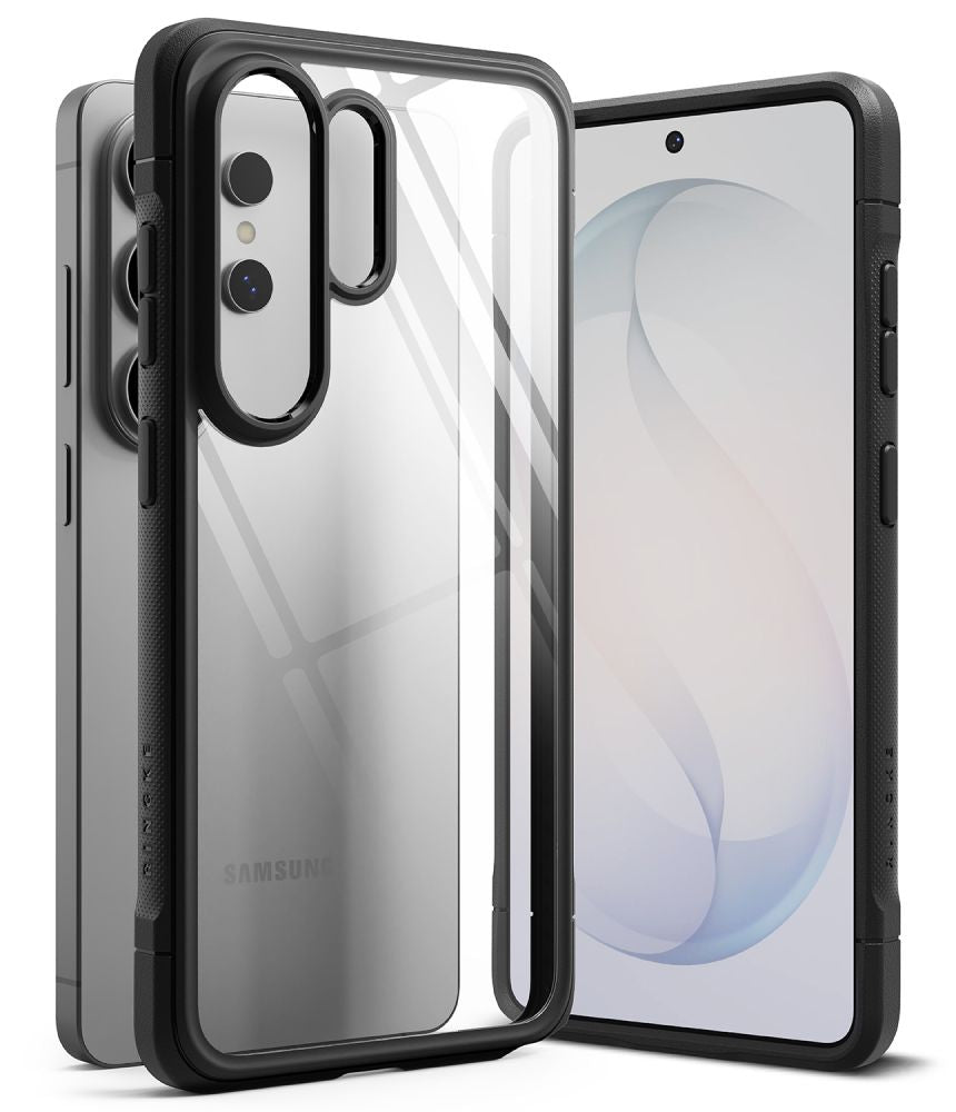 Husa Ringke Fusion Bold pentru Samsung Galaxy S26 Ultra - Transparent Negru