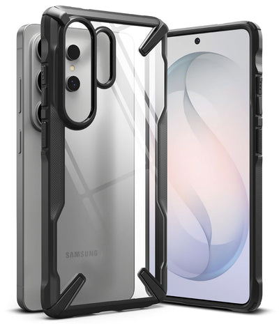 Husa Ringke Fusion X pentru Samsung Galaxy S26 Ultra - Transparent Negru