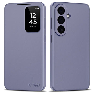 Husa Tech-protect Smart Wallet pentru Samsung Galaxy S26 - Mov