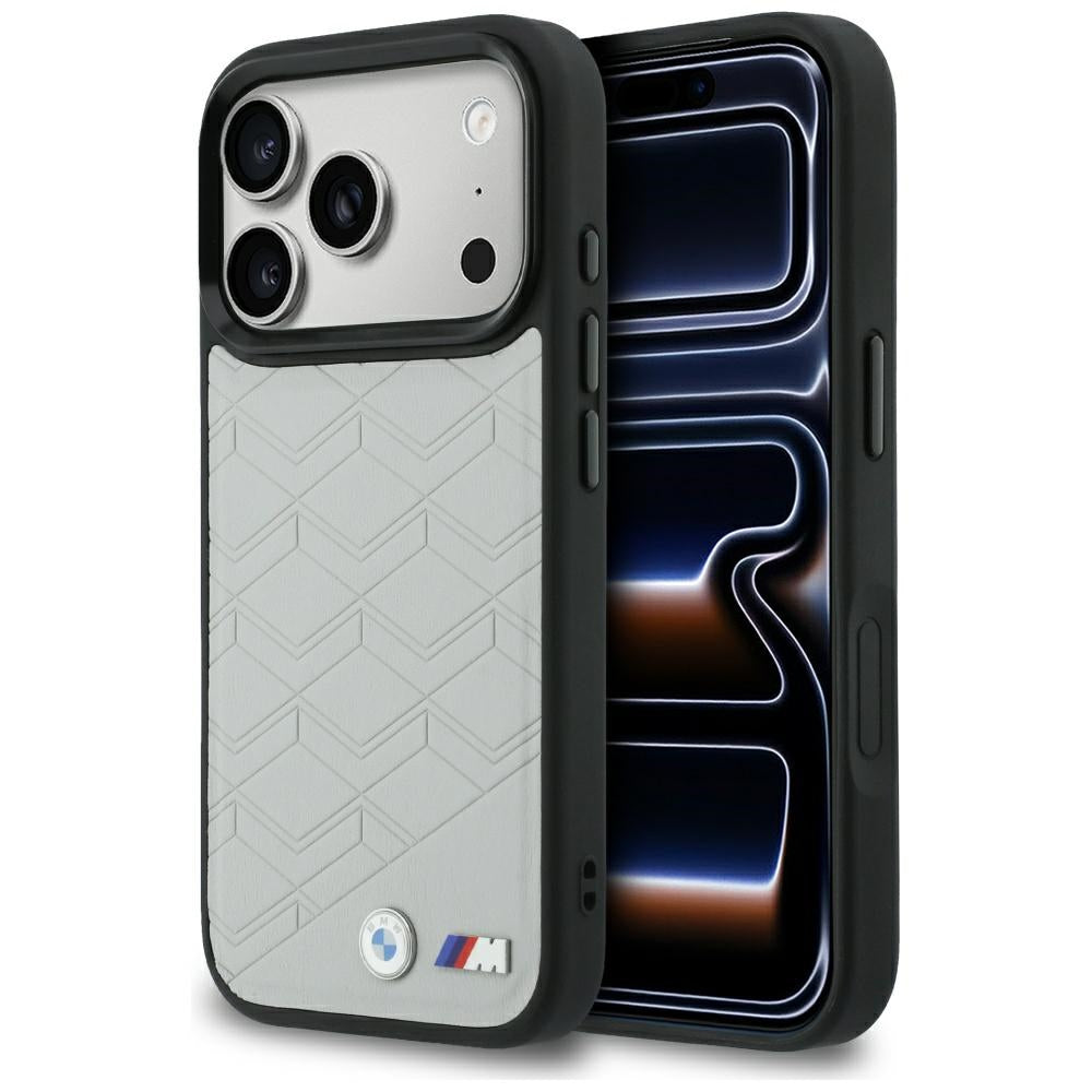 Husa BMW M Shape Logo Magsafe pentru iPhone 17 Pro Max - Gri