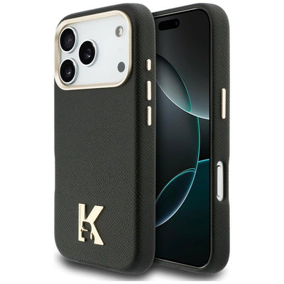 Husa Karl Lagerfeld Karl Head Logo Magsafe pentru iPhone 17 Pro - Negru
