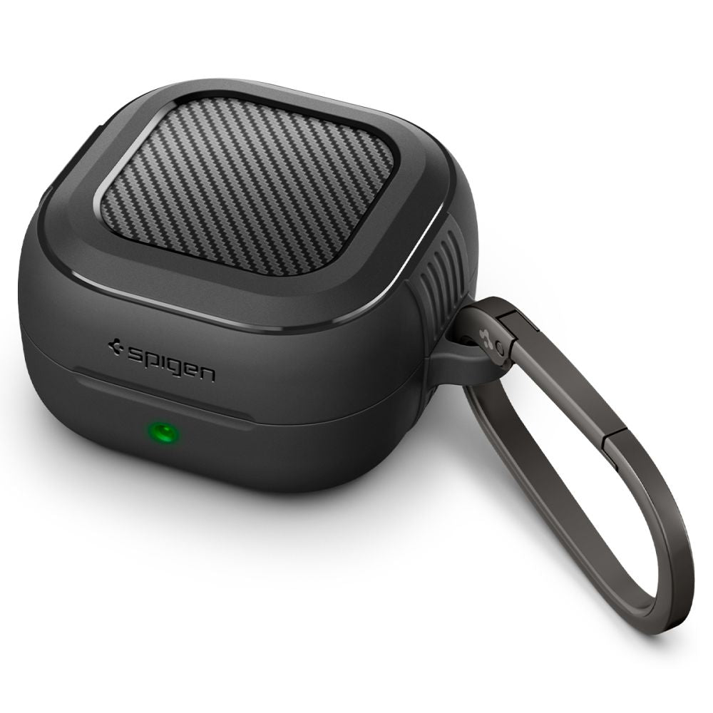 Husa Spigen Rugged Armor pentru Samsung Galaxy Buds 4 / 4 Pro - Matte Negru