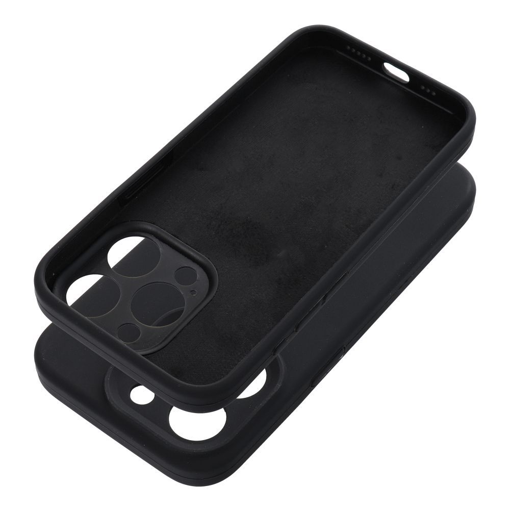 Husa pentru iPhone 16 Plus Silicone 2mm (Camera Protection) Negru
