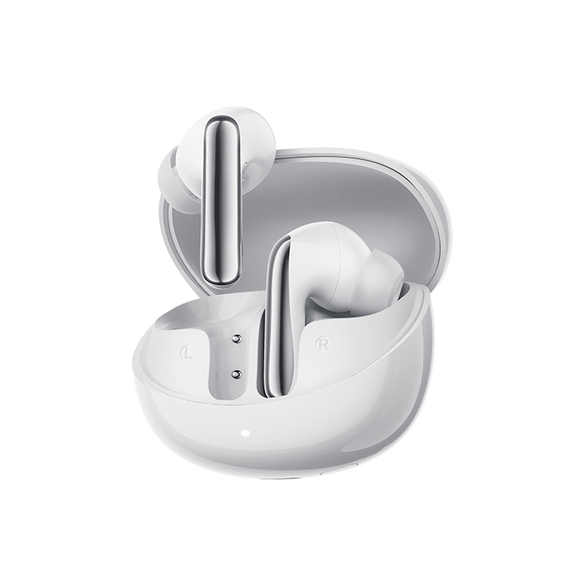 Casti QCY Melobuds N60 In-ear Wireless cu Ldac And ANC Noise Cancellation - Alb