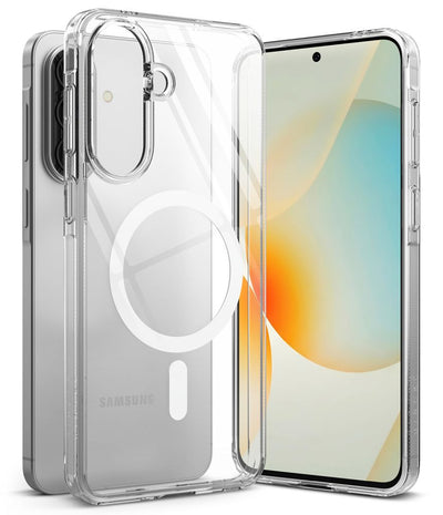 Husa Ringke Fusion Magnetic Magsafe pentru Samsung Galaxy A57 5G - Transparent