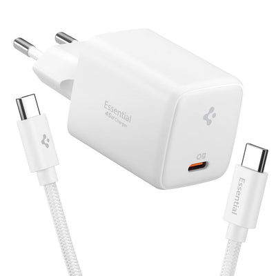 Incarcator priza Spigen Ee451eu Essential Usb-c 45W - Alb