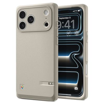 Husa Spigen Classic LS Magsafe pentru iPhone 17 Pro - Bej