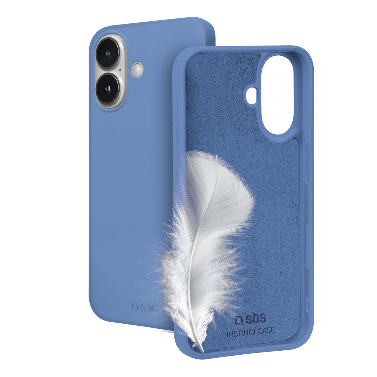 Husa SBS Instinct iPhone 16 - Albastru