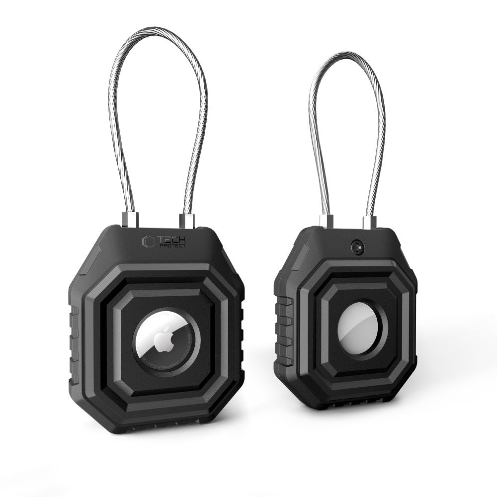 Husa Tech-protect Kevlar Seal pentru Apple AirTag 1/2 - Negru