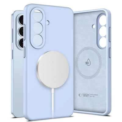 Husa Tech-protect Silicone Magsafe pentru Samsung Galaxy S26 - Albastru