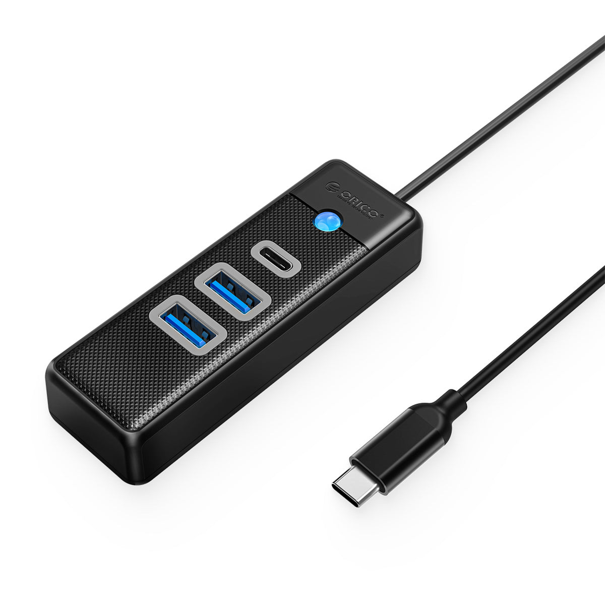 Cablu Orico Pwc2u-c3 3-port USB Hub 2x Usb-a 3.0 1x Usb-c 3.0 0.5 M - Negru