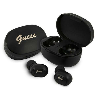 Casti Bezprzewodowe Guess Bluetooth + Stacja Dokująca - Negru
