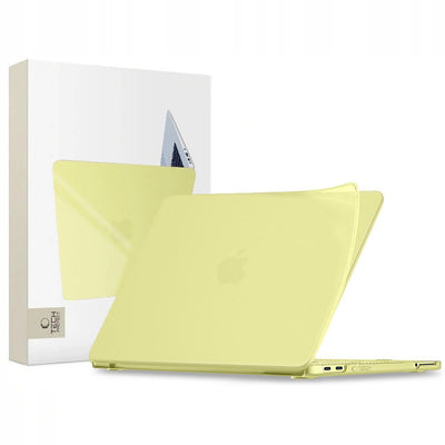 Husa laptop Tech-protect Softshell pentru MacBook Neo 13 2026 - Matte Galben