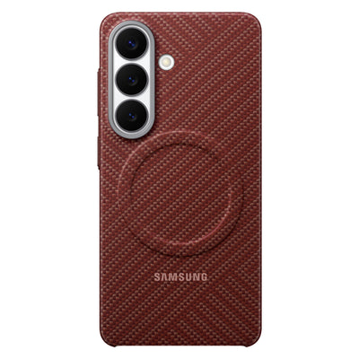 Husa Ef-ks942sre Samsung Carbon Magnet pentru Galaxy S26 Coral Rosu