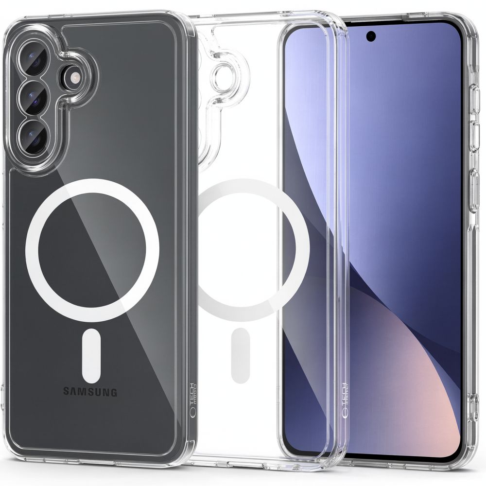 Husa Tech-protect Flexair Hybrid Magsafe pentru Samsung Galaxy A27 5G - Transparent