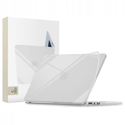 Husa laptop Tech-protect Softshell pentru MacBook Air 13" 2023 / 2024 / 2025 / 2026 - Transparent