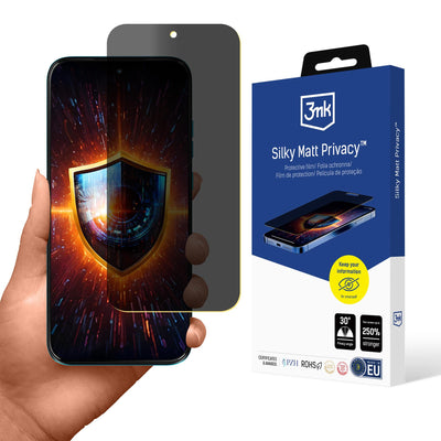Folie 3mk Silky Matt Privacy™ Privacy protectie pentru Motorola Moto G87