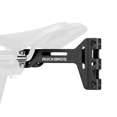 Adaptor Rockbros 31210003001 Bottle Cage pentru Aluminum Saddle - Negru