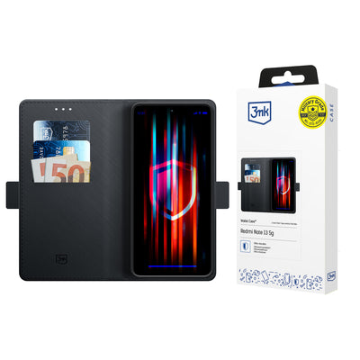 Husa 3mk portofel pentru Xiaomi 17T - Negru