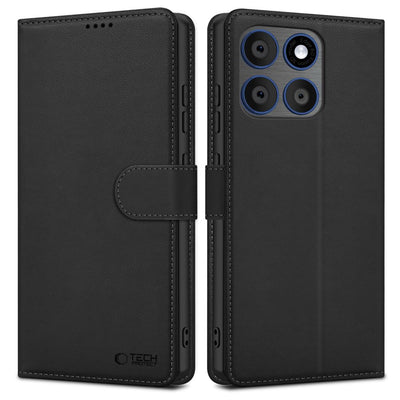 Husa Tech-protect Wallet Na Motorola Edge 70 5G - Negru