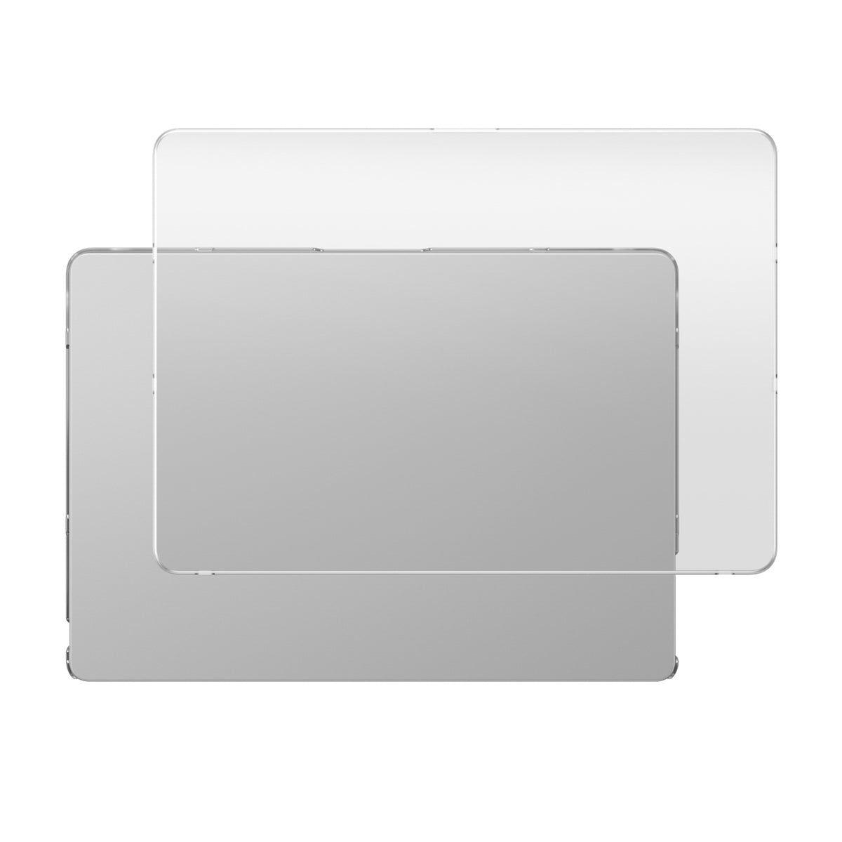 Husa laptop Amazingthing Titan Hardshell pentru MacBook Air M5 16" - Transparent