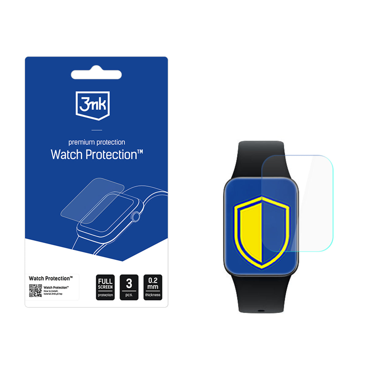 Folie 3mk Watch Protection ARC protectie pentru Xiaomi Smart Band 10 Pro