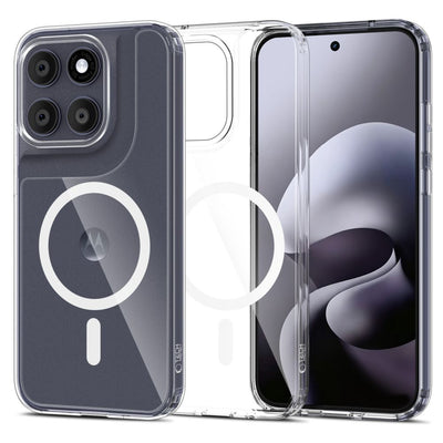 Husa Tech-protect Flexair Hybrid Magsafe pentru Motorola Moto G67 / G77 - Transparent