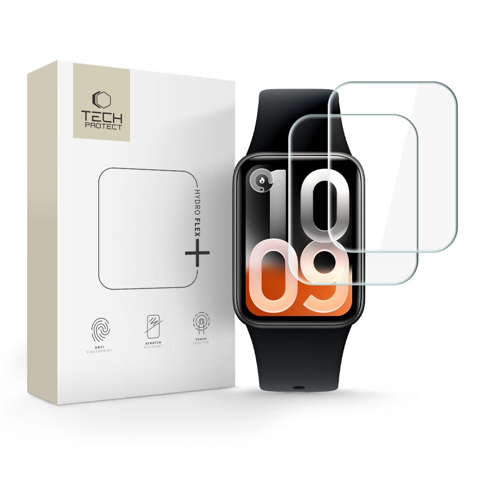 Curea Folia Hydrożelowa Tech-protect Hydro Flex+ 2-Pack Na Xiaomi Smart Band 10 Pro